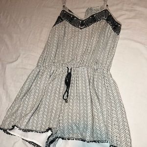 American Eagle patterned Romper